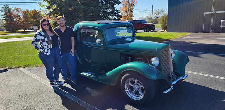 Ty and Cara - 33 Chevy
